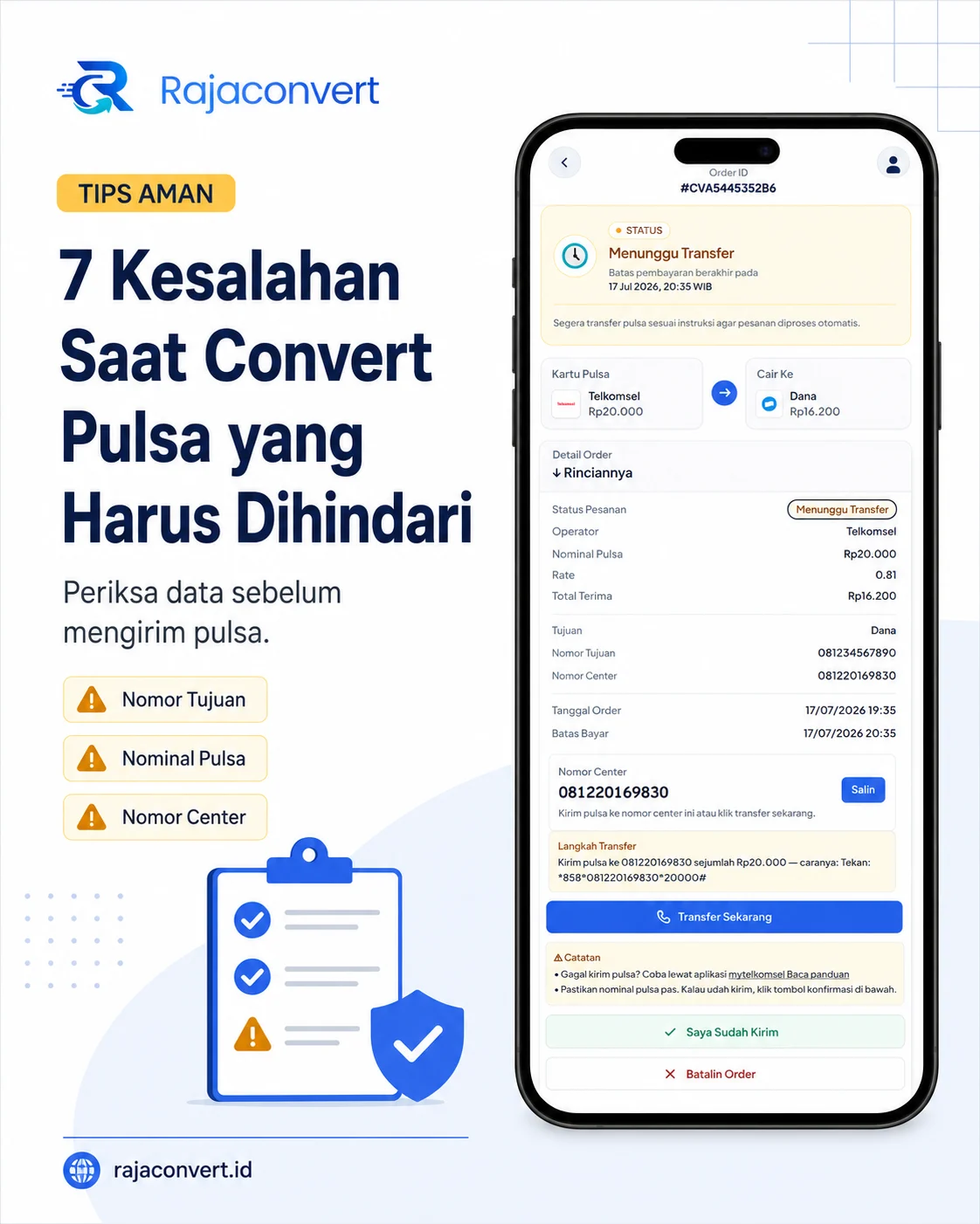 7 Kesalahan Saat Convert Pulsa yang Harus Dihindari