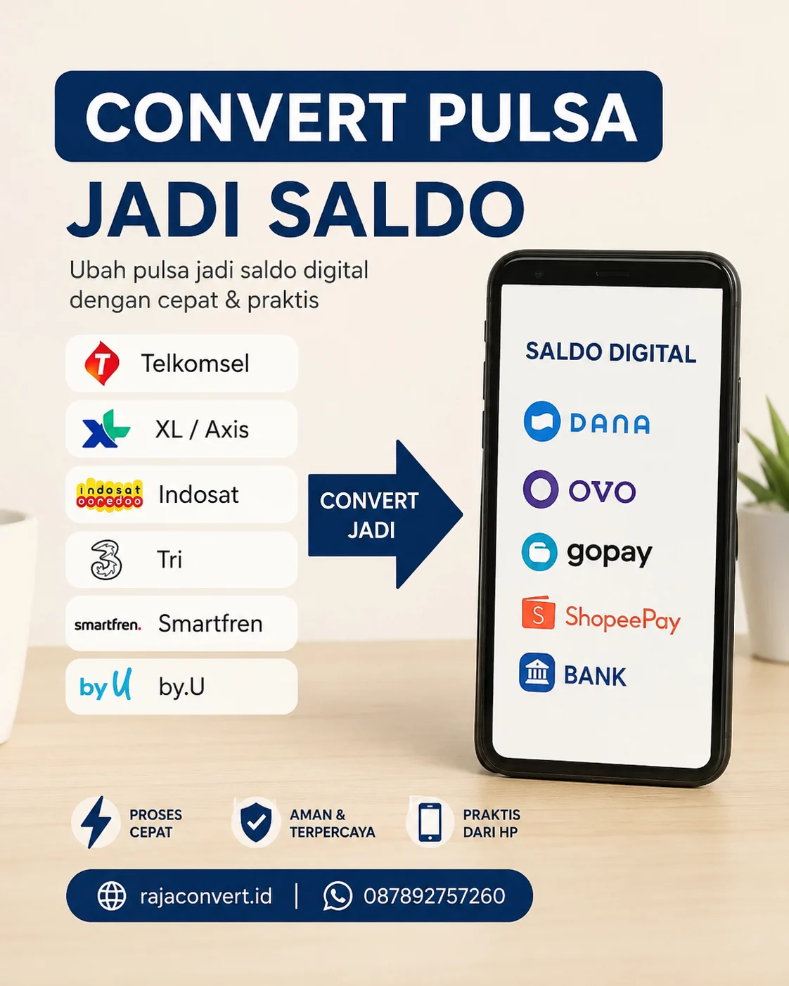 Cara Convert Pulsa Jadi Saldo dengan Aman dan Praktis di Era Digital