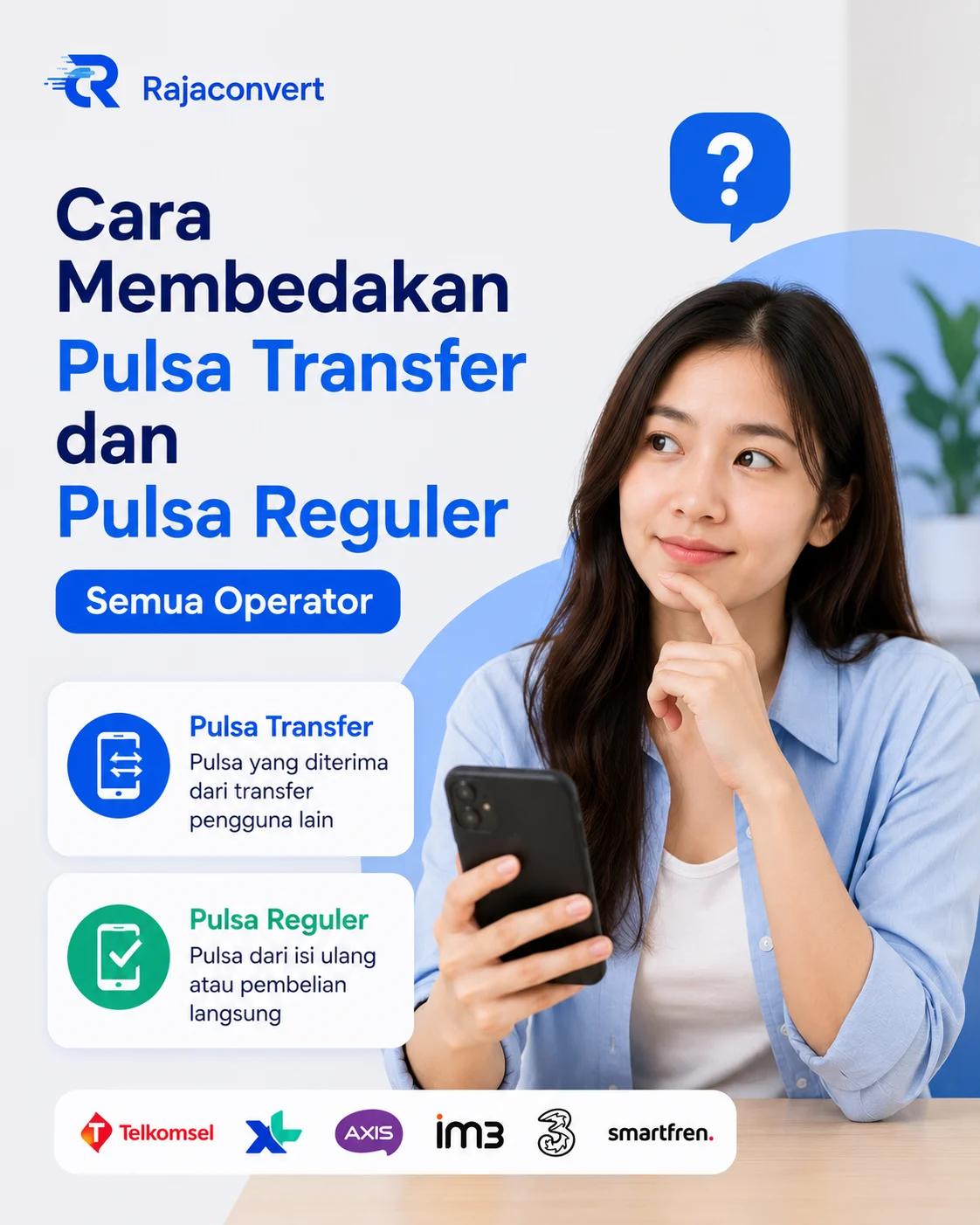 Cara Membedakan Pulsa Transfer dan Pulsa Reguler Semua Operator