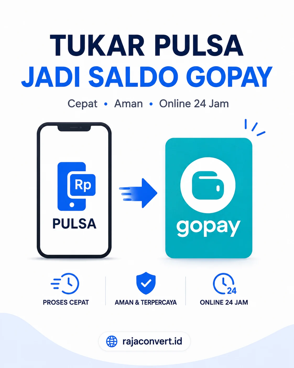 Cara Tukar Pulsa Jadi Saldo GoPay dengan Mudah dan Cepat