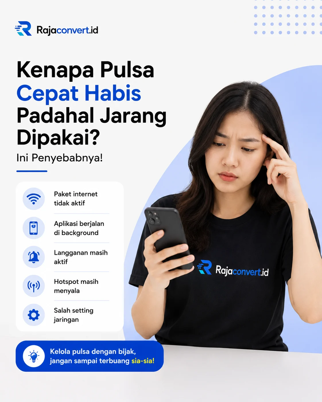 Kenapa Pulsa Cepat Habis Padahal Jarang Dipakai? Ini Penyebabnya