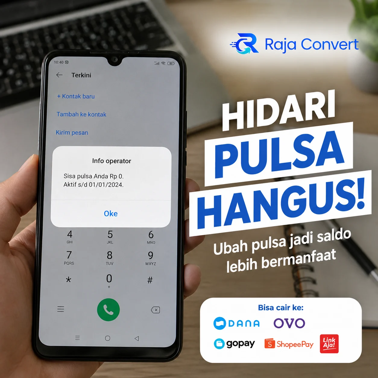 Keuntungan Convert Pulsa Dibanding Membiarkan Pulsa Hangus