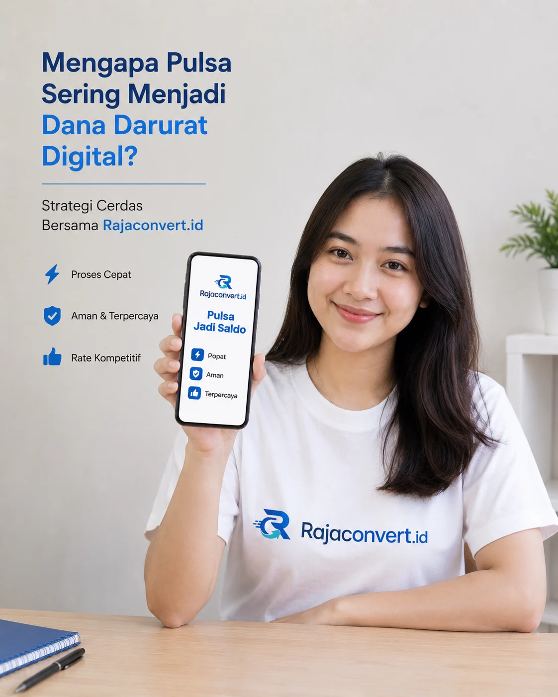 Mengapa Pulsa Sering Menjadi Dana Darurat Digital? Strategi Cerdas Bersama Rajaconvert.id